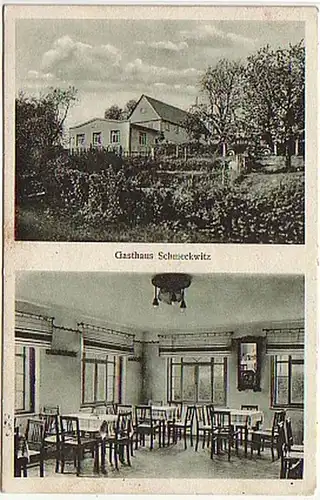 04100 Ak Gasthaus Schmeckwitz à Kamentz 1929