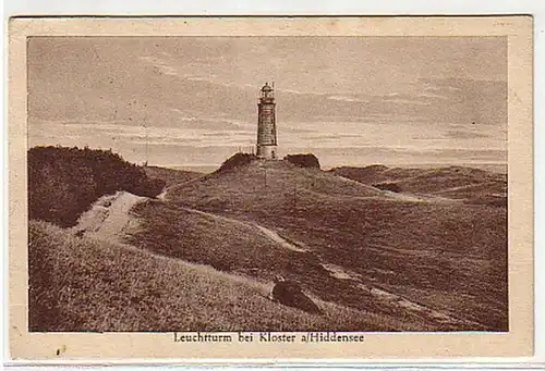 04095 Ak phare près du monastère sur Hiddensee 1926