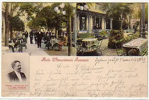04092 Ak Jena Gasthaus Aula Vimariensis Jenensis 1905