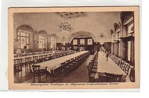04045 Ak Denklingen Genesungsheim der AOK Barmen 1915