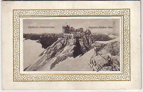 04033 Leporello Ak Garmisch Partenkirchen Zugspitze1922