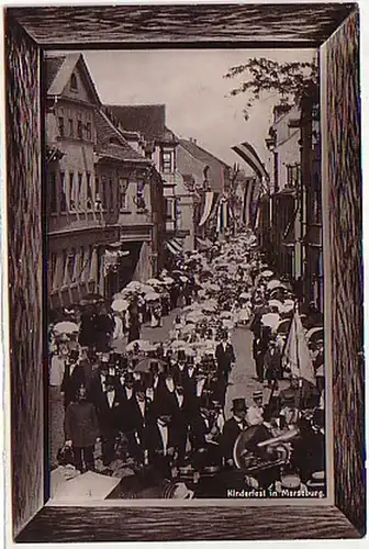 04025 Ak Fête des enfants dans Merseburg Déménagement 1912