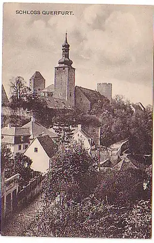 03913 Ak Schloß Querfurt 1918