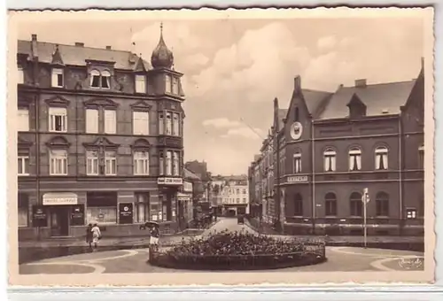 03732 Ak Euskirchen Bahnhofsplatz um 1940