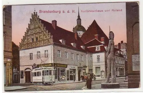 03726 Ak Brandenburg sur le tramway Havel vers 1930