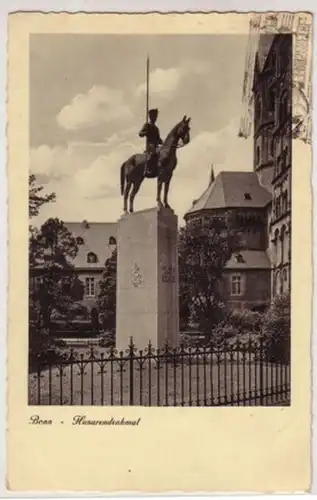 03674 Ak Bonn Husarendenkmal 1934