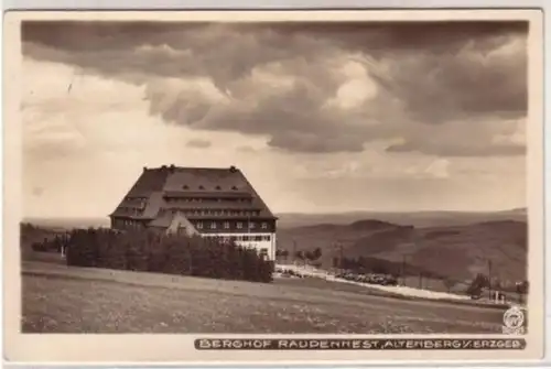 03644 Ak Altenberg Berghof Raupennenest 1928