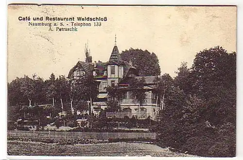 03641 Ak Naumburg Restaurant Waldschloss 1928