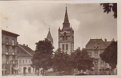 03602 Ak Winterberg im Böhmerwald Ringplatz 1939