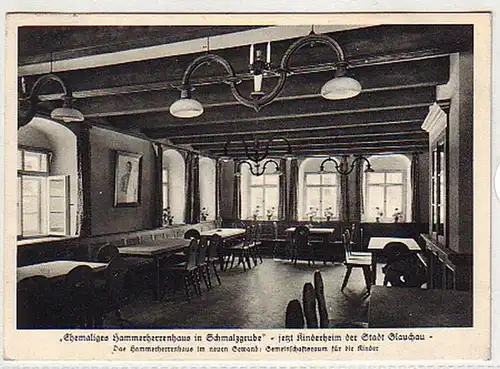 0358 Ak Smalzgrube Kinderheim de la ville de Glauchau1938