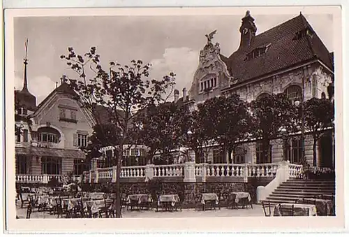 035667 Ak Bohmen Marienbad Café "Nombre de ruisseaux" vers 1940