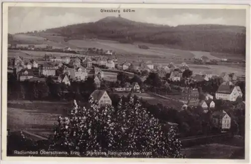 03537 Ak Radiumbad Oberschlema dans les montagnes Métallifères 1933