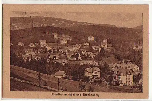 03527 Ak Ober-Krummhübel und Brückenberg 1921