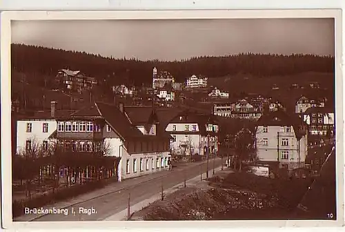 0323 Ak Brückenberg dans l'hôtel de Monts Géants vers 1930