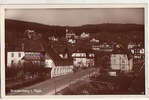 03523 Ak Brückenberg im Riesengebirge Hotel um 1930