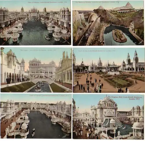 03491/6 Ak London Latin British Exhibition 1912