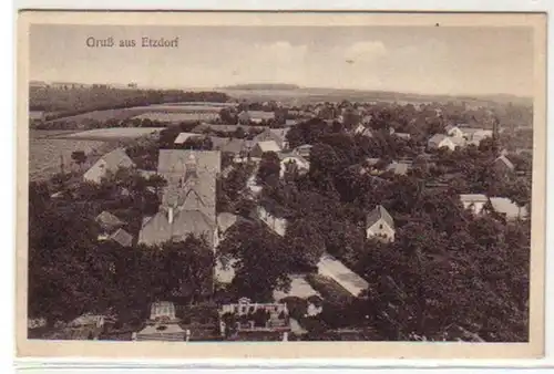 03461 Ak Salutation de Etzdorf Vue totale vers 1930