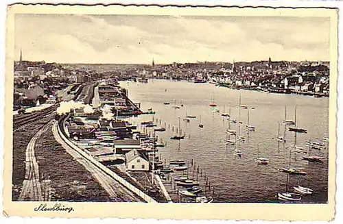 03437 Post Ak Flensburg Vue totale 1940