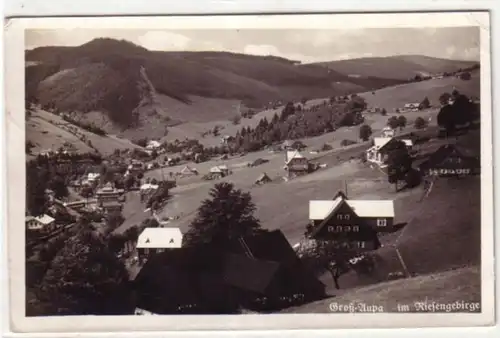 03436 Ak Groß Aupa im Riesengebirge 1941