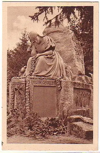 03431 Ak Kriegerdenkmal in Gutach Schwarzwald um 1930