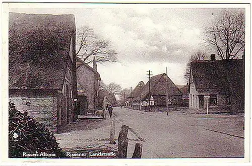 03398 Ak fissurer Altona Kreisner Landstrasse 1933