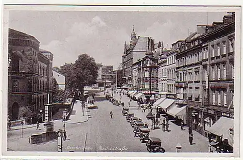 03397 Ak Saarbrücken Reichsstrasse um 1940