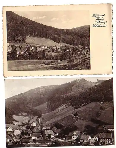 03391/2 Ak Luftkurort Wieda im Südharz 1932