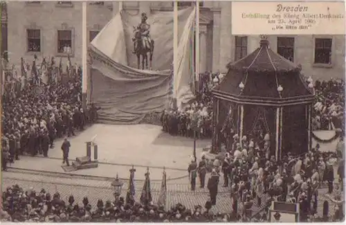 03372 Ak Dresden Enveloppe de monument 1906