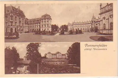 03363 Ak Pommersfelden Château de Weissenstein vers 1920