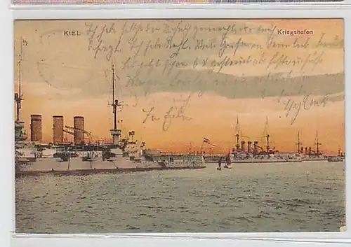 03351 Ak Kiel Kriegshafen 1911