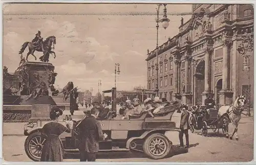 03346Ak Berlin Schloßfreiheit Ausfahrt des Kaisers 1912