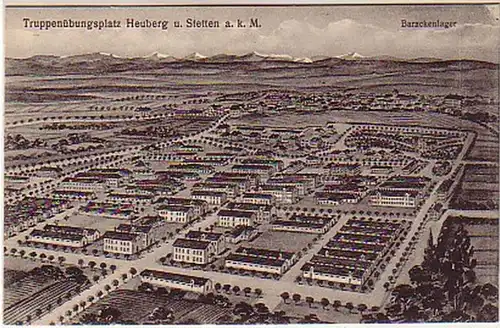 03349 Ak Place d'entraînement militaire Heuberg et Stetten vers 1910