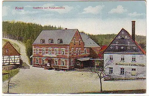 03318 Ak Mosel Gasthaus zu Forellenmühle 1912