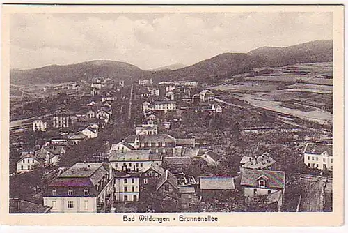 03315 Ak Bad Wildungen Brunnenallee vers 1930