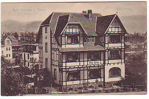 03298 Ak Bad Sooden an der Werra Villa Erika um 1930