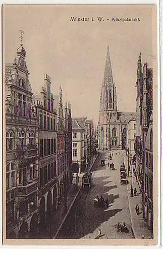 03293 Ak Münster in W. Fondamentalmarkt 1914