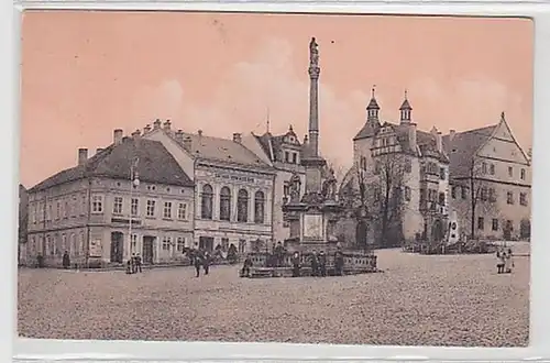 03287 Ak Bensen Marktplatz 1911