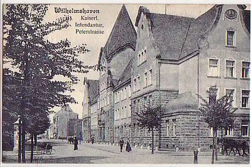 03275 Ak Wilhelmshaven Poststrasse 1910