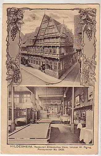 03268 Ak Hildesheim Altdeutsches Haus um 1930