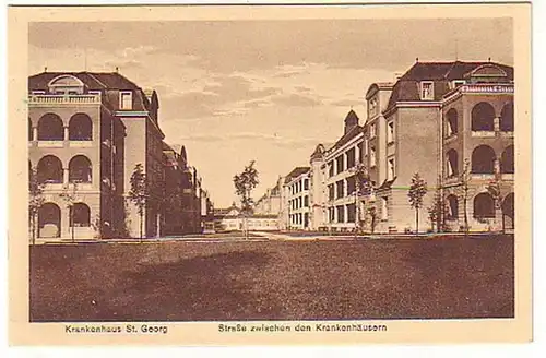 03227 Ak Leipzig Hôpital St. Georg vers 1930