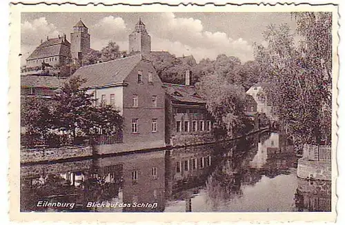 03195 Ak Eilenburg Blick auf das Schloß 1941