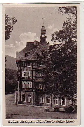 03173 Ak Schwarzburg Erholungsheim Bahnhofstrasse 1953