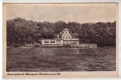 03134 Ak Hainspitz Gasthaus am See 1951