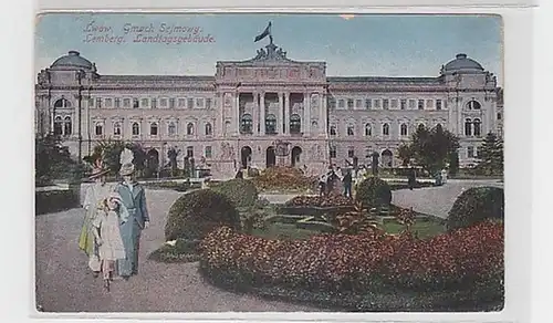 03123 Ak Lemberg Ukraine Bâtiment du Landtag 1917