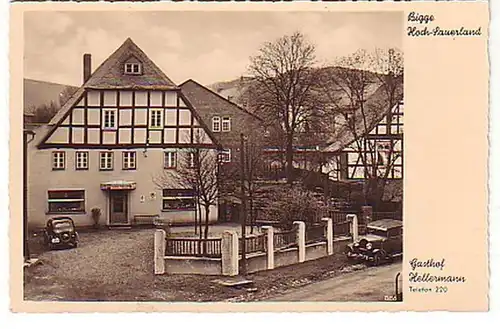 03062 A Bigge Hochsauerland Gasthof Hellermann um 1940