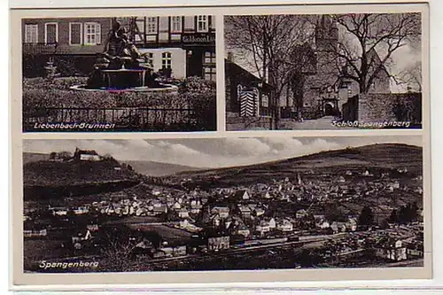 03045 Multi-image Ak Spangenberg en Hesse 1939