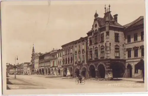 02971 Foto Ak Zwitau Stadtplatz 1929