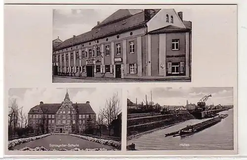 02968 Mehrbild Ak Gruss aus Niederneukirch 1913