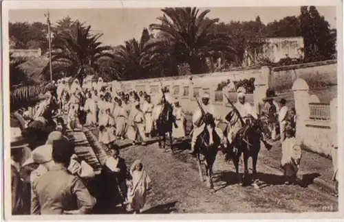 02960 Ak Tanger Algérie Procession arabe 1938