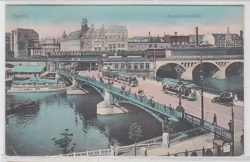 02910 Ak Berlin Jannowitzbrücke 1908